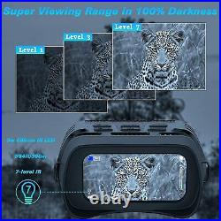 BOOVV Infrared (IR) Night Vision Goggles Binoculars with LCD Screen