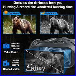 Bestguarder Digital Night Vision Binoculars for Adults, True IR Illuminator COMS