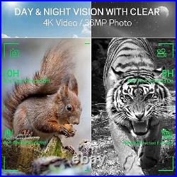Binoculars 4K Night Vision Goggles for Hunting Infrared 4000mAh Lithium Battery