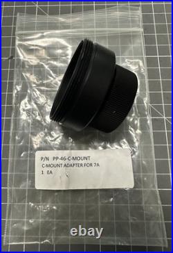 C-Mount Camera Telescope Adapter for AN-PVS-7A/C Night Vision Goggles NVG NEW