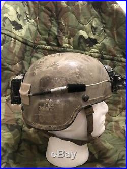 CGF TC 2000 ACH Helmet ANVIS NVG SF Special Forces PJ Camo Painted Ops Core