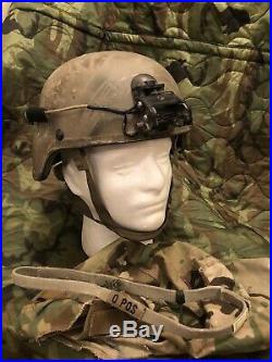 CGF TC 2000 ACH Helmet ANVIS NVG SF Special Forces PJ Camo Painted Ops Core