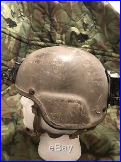 CGF TC 2000 ACH Helmet ANVIS NVG SF Special Forces PJ Camo Painted Ops Core