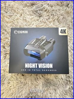 CIGMAN Night Vision Goggles, 3.99 Large Screen, 5000mAh Battery US Local Stock