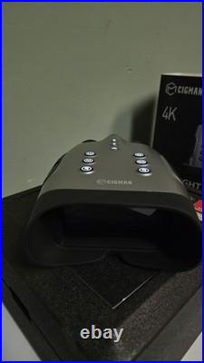 CIGMAN True 4K Night Vision Binoculars, Infrared Goggles