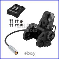 CNC Function GSGM DPAM NVG Helmet Mount with4-Hole Shroud for ANVIS Night Vision