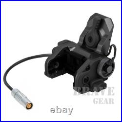 CNC Function GSGM DPAM NVG Helmet Mount with4-Hole Shroud for ANVIS Night Vision