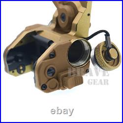 CNC Functional GSGM DPAM NVG Mount with4-Hole Helmet Shroud for ANVIS Night Vision