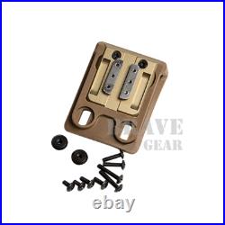 CNC Functional GSGM DPAM NVG Mount with4-Hole Helmet Shroud for ANVIS Night Vision