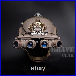 CNC Functional GSGM DPAM NVG Mount withHelmet Shroud for ANVIS Night Vision Goggle