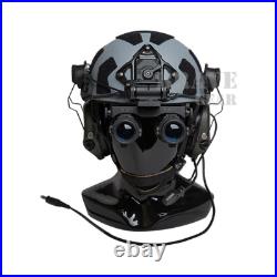 CNC Machined GSGM DPAM ANVIS 6/9 Night Vision NVG Mount With3 Helmet Shroud Plate