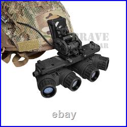 CNC Machined GSGM DPAM ANVIS 6/9 Night Vision NVG Mount With3 Helmet Shroud Plate