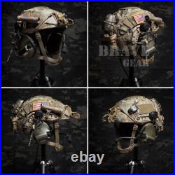 CNC Machined GSGM DPAM ANVIS 6/9 Night Vision NVG Mount With3 Helmet Shroud Plate