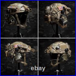 CNC Machined GSGM DPAM Night Vision Mount With3 Helmet Shroud Plate Dark Earth CNC Machined GSGM DPAM Night Vision Mount With3 Helmet Shroud Plate Dark Earth