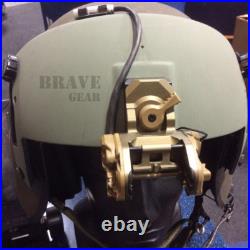 CNC Machined GSGM DPAM Night Vision Mount With3 Helmet Shroud Plate Dark Earth CNC Machined GSGM DPAM Night Vision Mount With3 Helmet Shroud Plate Dark Earth