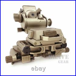 CNC Machined L4 G24 NVG Mount WithNight Vision Skeet IR/IR Patrol Binocular Bridge