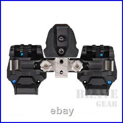 CNC Machined Lightweight Binocular KVC Universal Bridge Dual Night Vision Mount