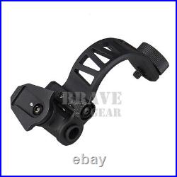 CNC Machined PVS-14 PVS-7 NVG J Arm Swing Arm Night Vision Goggle Dovetail Mount