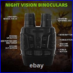 COOGEO Digital Night Vision Goggles for Complete Darkness, Night Vision for with