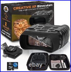 CREATIVE XP Night Vision Goggles Digital Binoculars with Infrared Lens