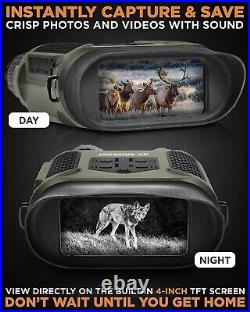 CREATIVE XP Night Vision Goggles GlassCondor Pro Digital Binoculars Used