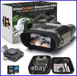 CREATIVE XP Night Vision Goggles Military Binoculars Green with 32GB SD Card