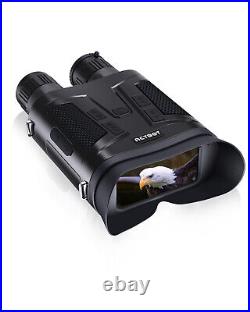CTBOT Night Vision Goggles Hunting Binoculars 1080p Video 1312ft Range 850nm IR