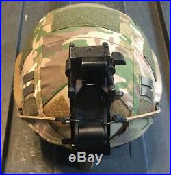 CUSTOM GUNFIGHTER DH-132A CVC BALLISTIC HELMET With NOROTOS NVG AND RHINO MOUNT