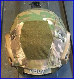 CUSTOM GUNFIGHTER DH-132A CVC BALLISTIC HELMET With NOROTOS NVG AND RHINO MOUNT