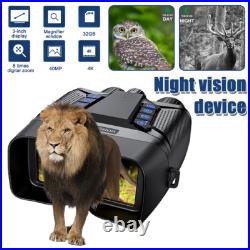 CZ080 Night Vision Goggles 8X Zoom 4K Digital HD IR Binoculars Hunting