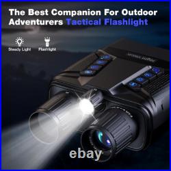 CZ080 Night Vision Goggles 8X Zoom 4K Digital HD IR Binoculars Hunting