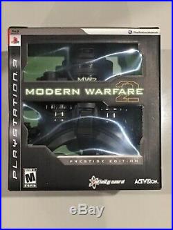 Call Of Duty Modern Warfare 2 Ps3 Prestige Edition Game & Night Vision Goggles