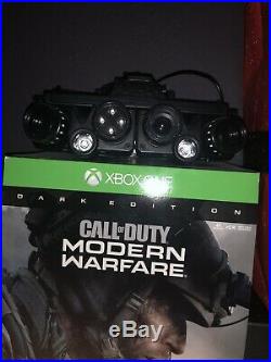 Call Of Duty Modern Warfare Night Vision Goggles/Stand From Dark Edition. New