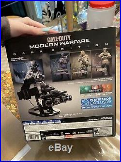 Call of Duty Modern Warfare Dark Edition PS4 Game/Night Vision Goggles UNOPENED