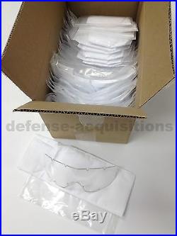 Case of 50 New ESS Profile NVG Goggle, TurboFan, FirePro Clear Replacement Lens