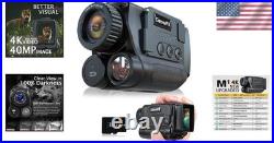 Compact 4K Night Vision Goggles with 984FT Range and 32GB Card Take Anywhere