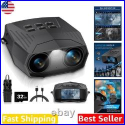 Compact Night Vision Goggles 5000mAh Rechargeable 10X Zoom Anti-Reflective Lens Compact Night Vision Goggles 5000mAh Rechargeable 10X Zoom Anti-Reflective Lens