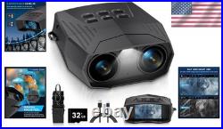 Compact Night Vision Goggles 5000mAh Rechargeable 10X Zoom Anti-Reflective Lens Compact Night Vision Goggles 5000mAh Rechargeable 10X Zoom Anti-Reflective Lens