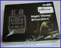 Coolife Night Vision Goggles Binoculars, Infrared Night Vision 2.31Screen