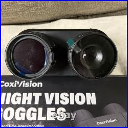Coxivision 4K Night Vision Goggles, Rechargeable Battery, IP54 Waterproof, USBC