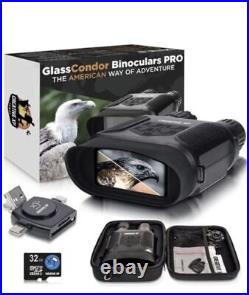 Creative XP Night Vision Goggles GlassCondor Pro Binoculars Hunting Black New