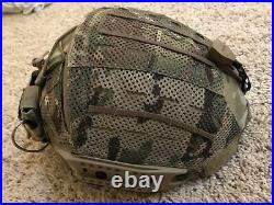 Crye Airframe, Adams Ind. Sentinel NVG, Sam Mount, Helmet Hut, Many Addons