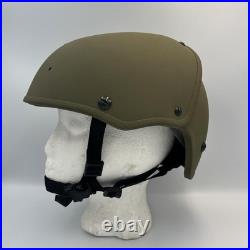 Crye Precision AirFrameT Helmet with3-Hole NVG Mount, Olive Drab Green Large NEW