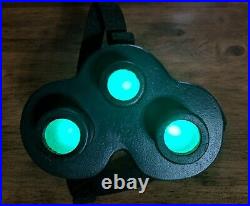 Custom made Splinter Cell Sam Fisher Night Vision Cosplay Light-Up Goggles