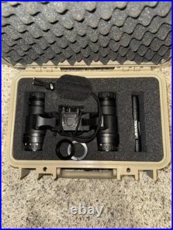 DTNVG Act In Black Night Vision Gen 3 Binoculars L3 Filmless White Phosphor NVG DTNVG Act In Black Night Vision Gen 3 Binoculars L3 Filmless White Phosphor NVG
