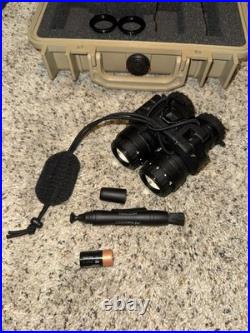 DTNVG Act In Black Night Vision Gen 3 Binoculars L3 Filmless White Phosphor NVG DTNVG Act In Black Night Vision Gen 3 Binoculars L3 Filmless White Phosphor NVG