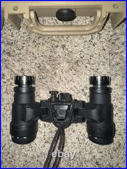 DTNVG Act In Black Night Vision Gen 3 Binoculars L3 Filmless White Phosphor NVG