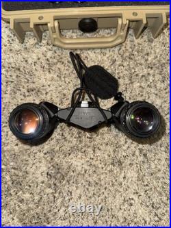 DTNVG Act In Black Night Vision Gen 3 Binoculars L3 Filmless White Phosphor NVG