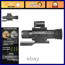 Day & Night Vision Rifle Scope Monocular 3X IR Hunting Telescope