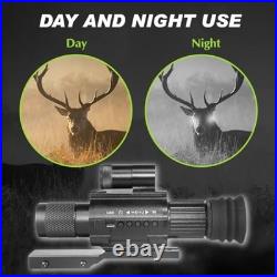 Day & Night Vision Rifle Scope Monocular 3X IR Hunting Telescope